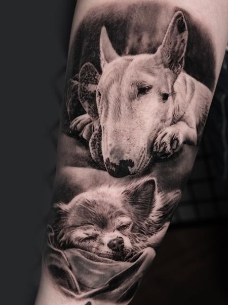 realistic black and grey