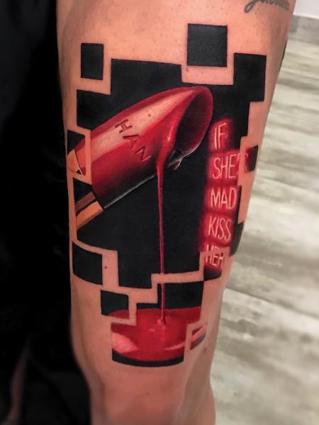 tatuaggi stile comics